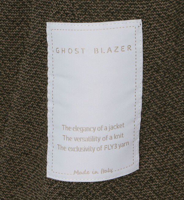 SHIPS「【SHIPS別注】FLY3: コットン/リネン ヘリンボーン ニット ブレザー」|テーラードジャケット|