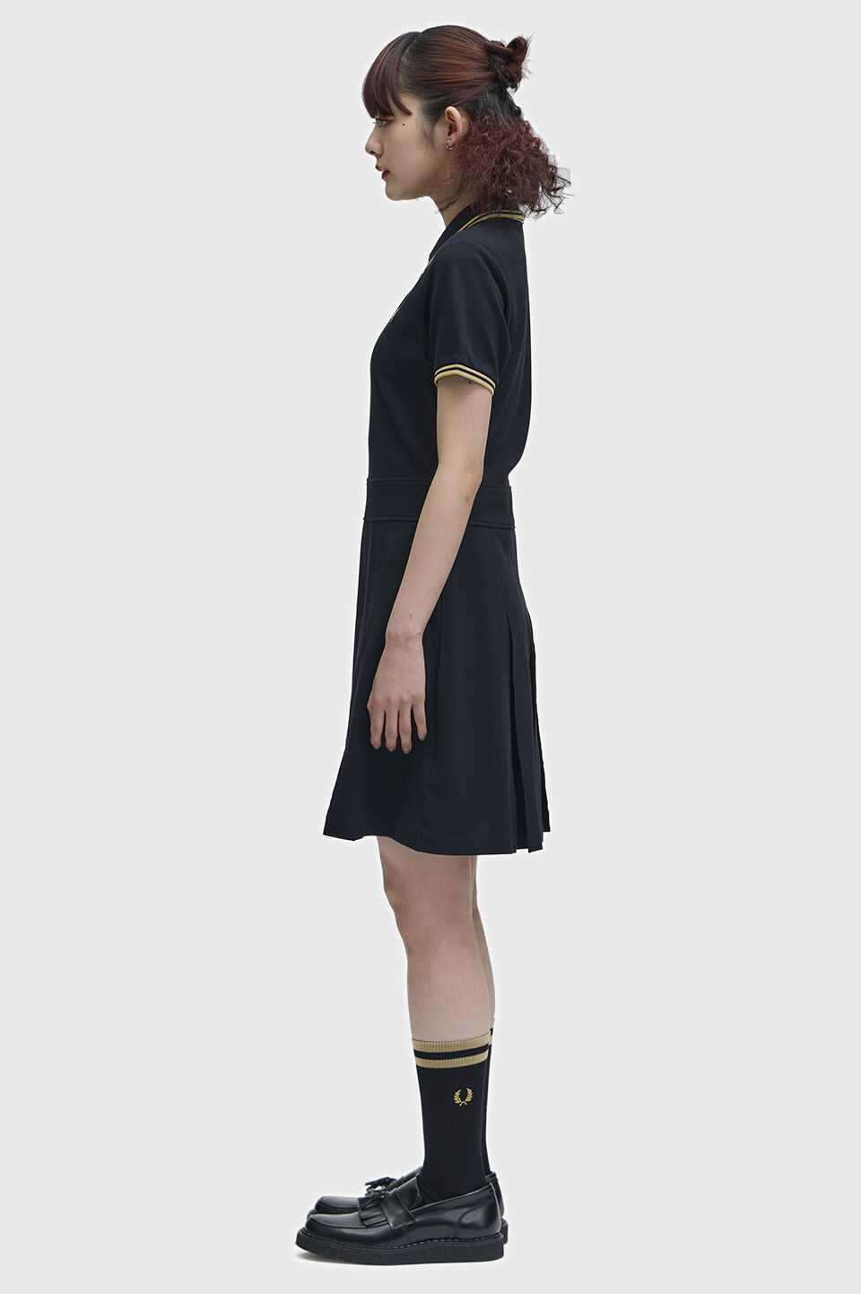 FRED PERRY 「Tipped Pleated Tennis Dress」|ワンピース|