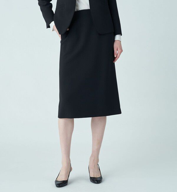 Ballsey「ドライダブルクロス Iラインスカート」|タイト|