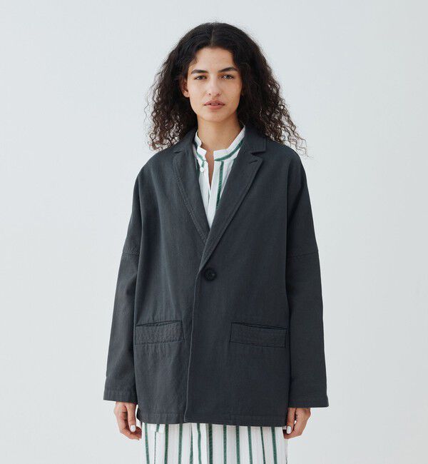 GALERIE VIE「オーガニックシェイド テーラードジャケット」|テーラードジャケット|
