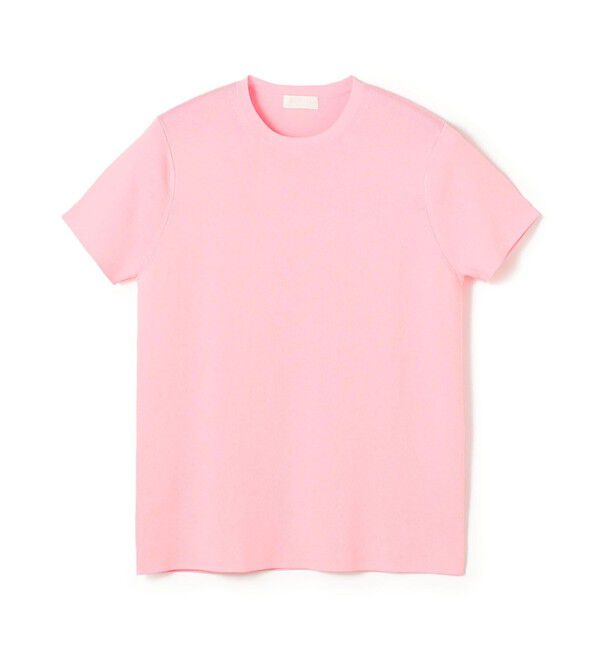 Ballsey「ハイゲージコットン クルーネックプルオーバー」|ニット・セーター|33 ピンク