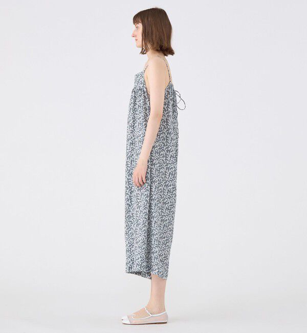 SOULEIADO「レーヨンツイルプリント コンビネゾン」|オールインワン|