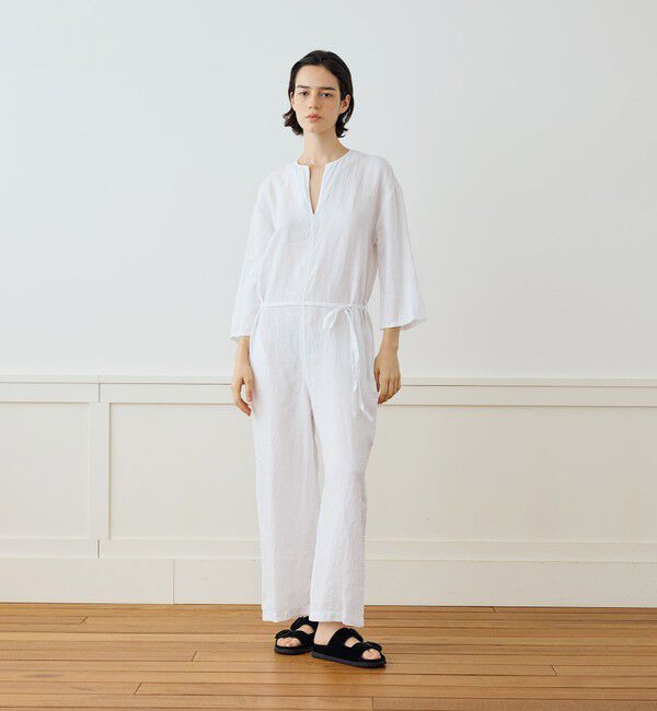 JAMES PERSE「ライトウェイトリネン ジャンプスーツ WKO6964」|オールインワン|