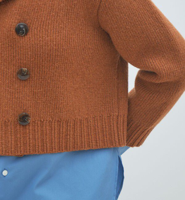 MACPHEE「ダブルフェイス ダブルブレストカーディガン」|カーディガン|