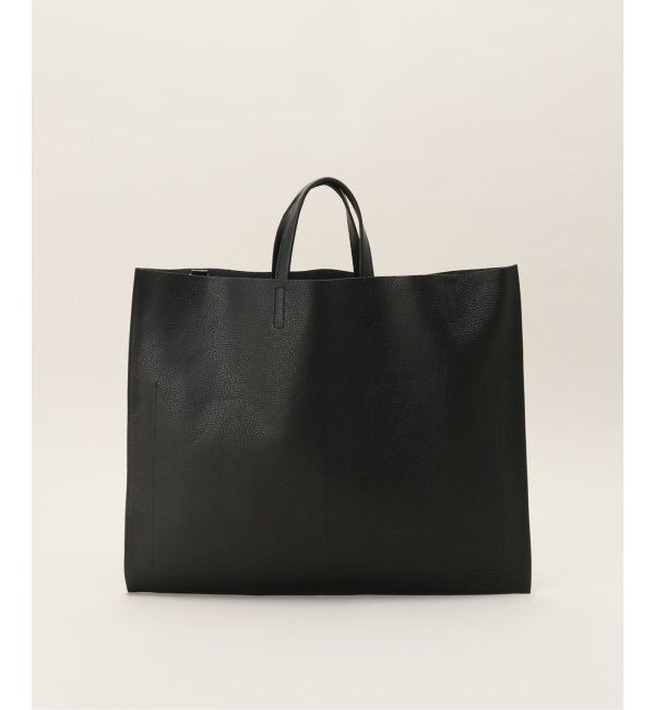  「【blancle/ ブランクレ】S.LEATHER FLAT TOTE」|トートバッグ|