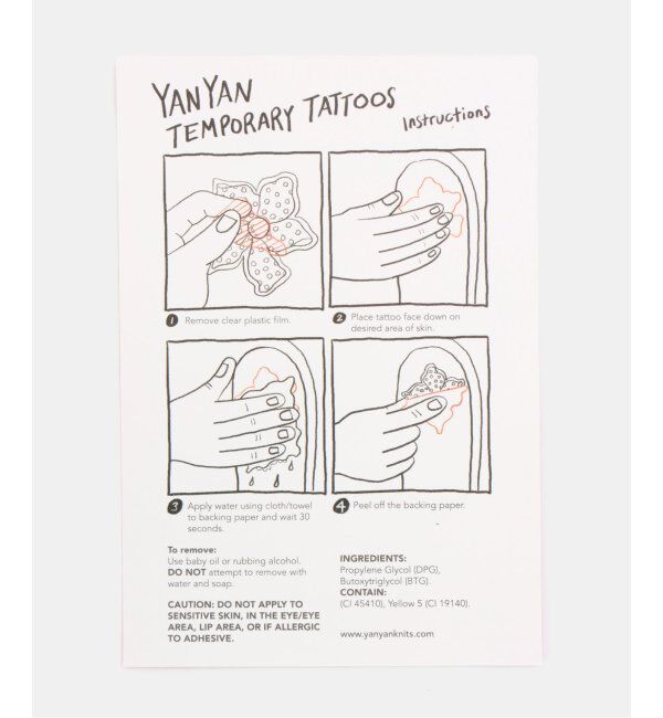  「YANYAN TATTOO ステッカー」|その他|