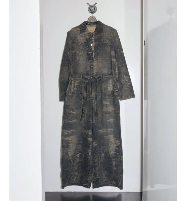  「TAAKK JUMPSUIT TA25AW-JS350：ジャンプスーツ」|オールインワン|グレーA