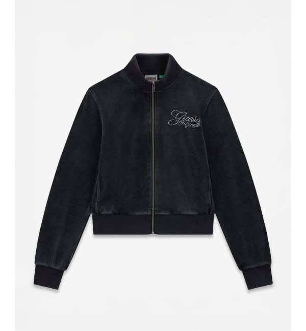 JOINT WORKS「GUESS Originals/ゲス オリジナルス GO  RHINESTONE HOODIE」|その他|ブラック