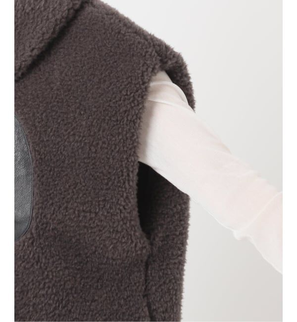 Plage「lesTendre boa ベスト」|ダウンベスト・ベスト|