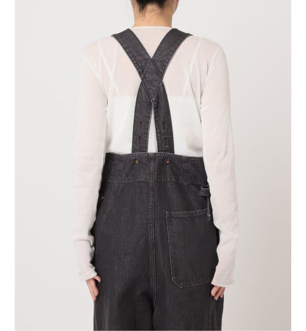 Plage「CURRENTAGE / カレンテージ DENIM サロペット(ホワイト)」|オールインワン|