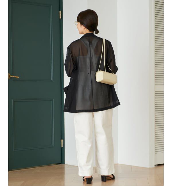 Plage「CURRENTAGE / カレンテージ DENIM サロペット(ホワイト)」|オールインワン|