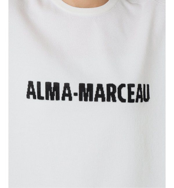 IENA「LEVITAロゴ ハーフスリーブプルオーバー」|ニット・セーター|