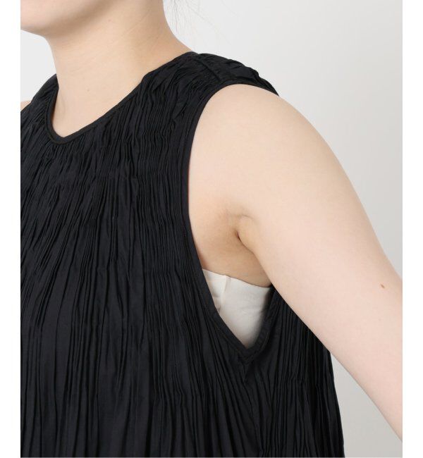 IENA LA BOUCLE「IENA LA BOUCLE ギャザーオールインワン」|オールインワン|