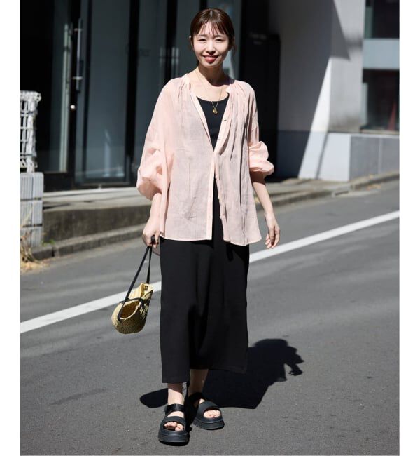 SLOBE IENA「《追加》ラミースキッパーシャツ」|シャツ・ブラウス|