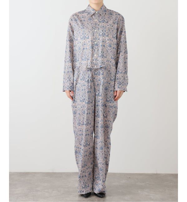 IENA LA BOUCLE「IENA LA BOUCLE LIBERTYコットンローンオールインワン」|オールインワン|