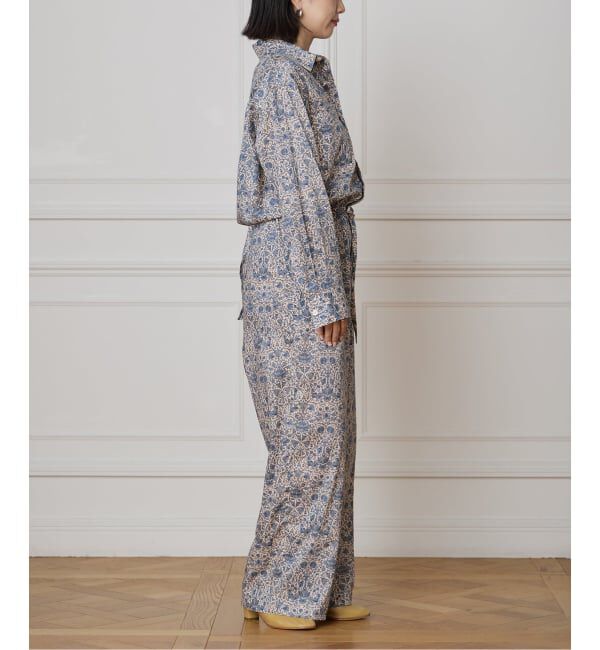 IENA LA BOUCLE「IENA LA BOUCLE LIBERTYコットンローンオールインワン」|オールインワン|