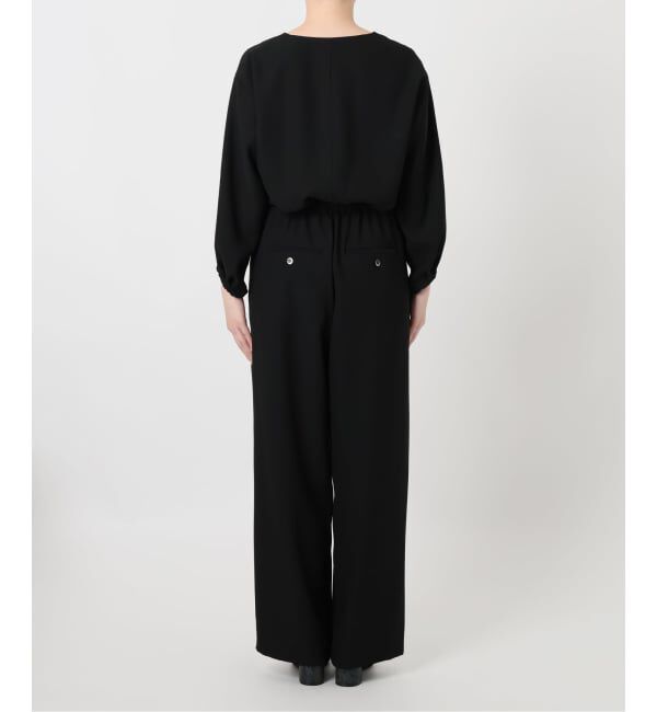 VERMEIL par iena「バックサテンジョーゼットオールインワン」|オールインワン|