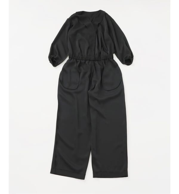 VERMEIL par iena「バックサテンジョーゼットオールインワン」|オールインワン|