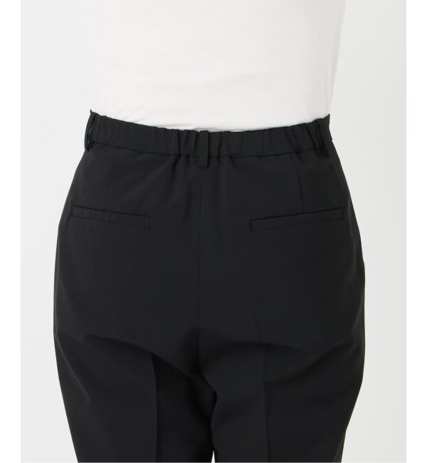 IENA「《予約》ウォッシャブル セミフレアパンツ」|スラックス|