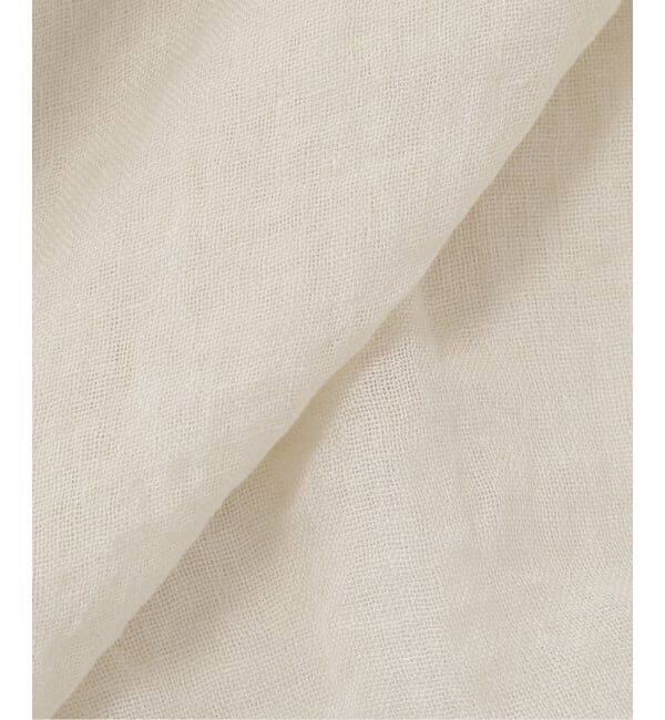 IENA「《予約》ASAUCE MELER/アソースメレ フランダースサン リネンガーゼ」|ストール|