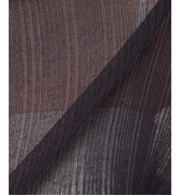 IENA「《予約》ウォッシャブル シアーリブタートル」|ニット・セーター|