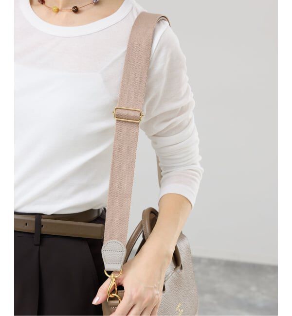 IENA「《WEB限定予約》YOUNG&OLSEN SHOULDER STRAP ストラップ YO2601-GD012」|その他|