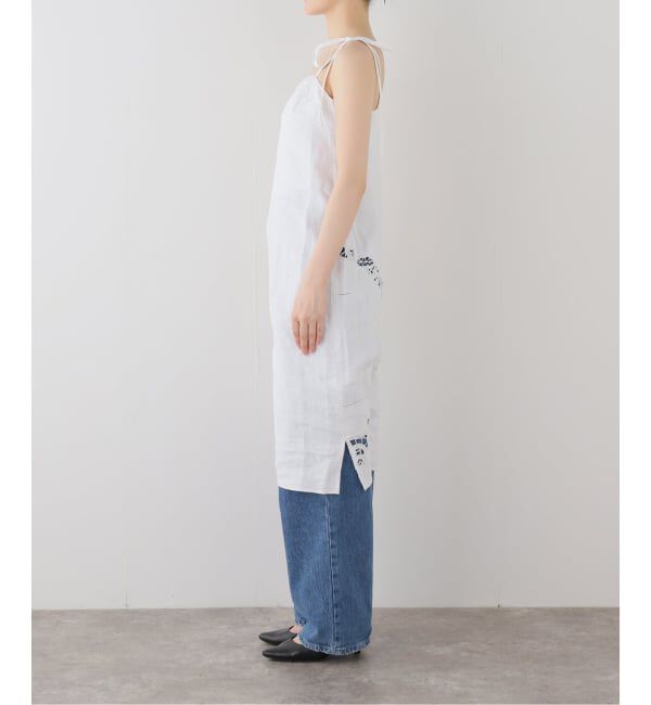 IENA LA BOUCLE「RENATA BRENHA/レナータ ブレナ  LA BOUCLE別注 BEIJO DRESS(tabl DBE26」|ワンピース|