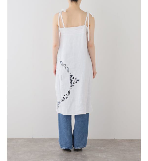 IENA LA BOUCLE「RENATA BRENHA/レナータ ブレナ  LA BOUCLE別注 BEIJO DRESS(tabl DBE26」|ワンピース|