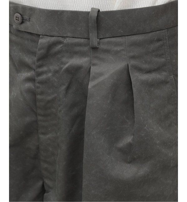 EDIFICE「m&rsquo;s braque(エムズ ブラック) for BOUCLE バイオエイジングタックワイドハ」|スラックス|