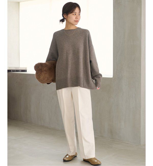 JOURNAL STANDARD relume「ウールカシミヤクルーネック2WAY」|ニット・セーター|