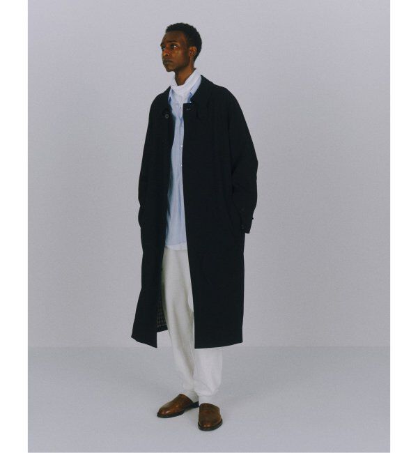JOURNAL STANDARD「Aquascutum for JOURNAL STANDARD EX WOOL GABARDINE BALMACHAN COAT」|ステンカラーコート|