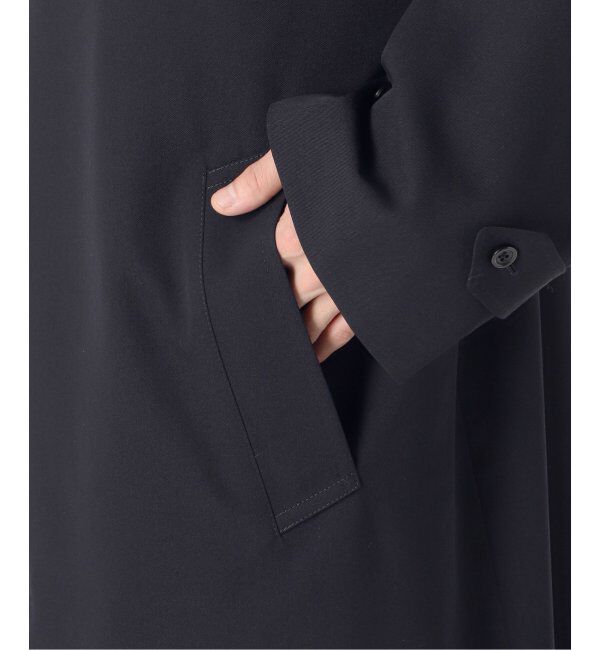 JOURNAL STANDARD「Aquascutum for JOURNAL STANDARD EX WOOL GABARDINE BALMACHAN COAT」|ステンカラーコート|