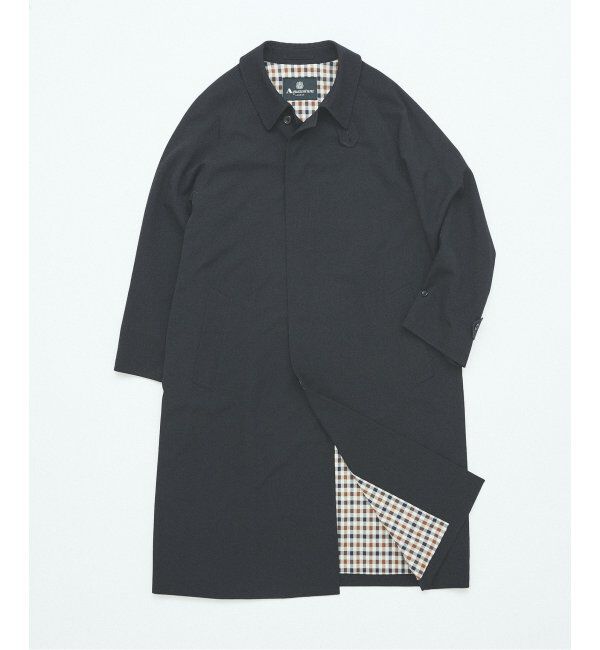 JOURNAL STANDARD「Aquascutum for JOURNAL STANDARD EX WOOL GABARDINE BALMACHAN COAT」|ステンカラーコート|