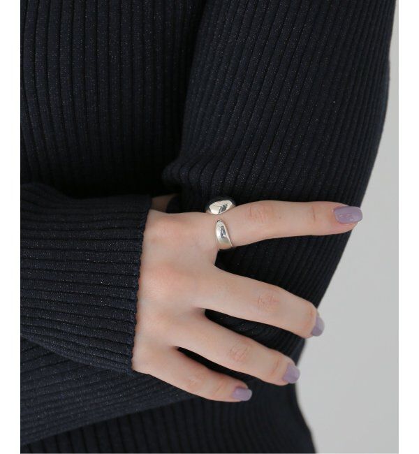 journal standard L'essage「【AGMES/アグメス】SIENNA RING STERLING SILVER：リング」|リング|