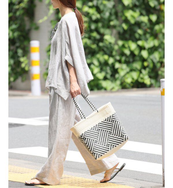 JOURNAL STANDARD relume「《追加》手洗い可 / No.14フレンチリネンワイドイージー」|その他|グレーB