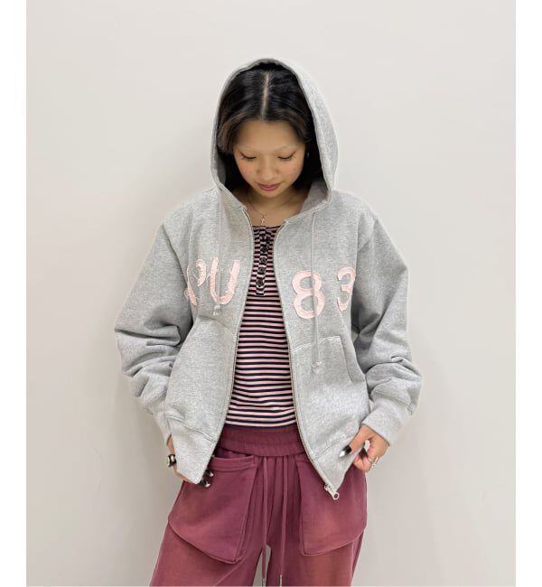 Oriens JOURNAL STANDARD「《追加》IPU83 Flont Zip Hoodie」|パーカー|