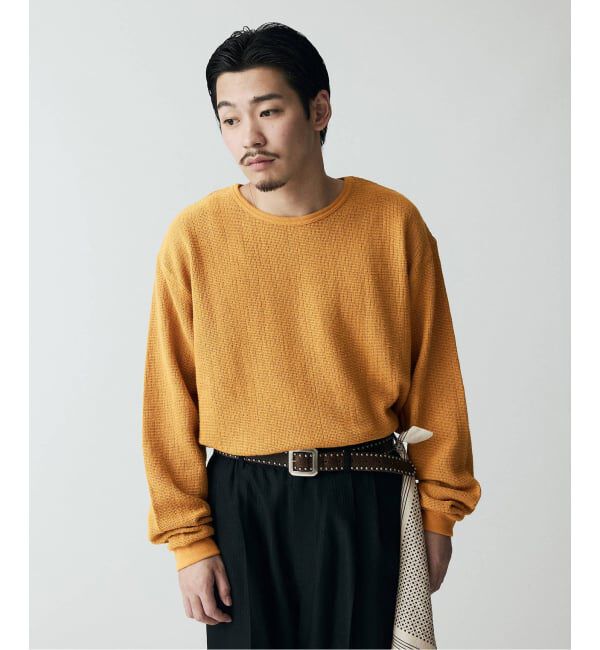 J.S.Homestead「J.S.Homestead /  レノ メッシュ ファブリック ロンT」|Tシャツ・カットソー|