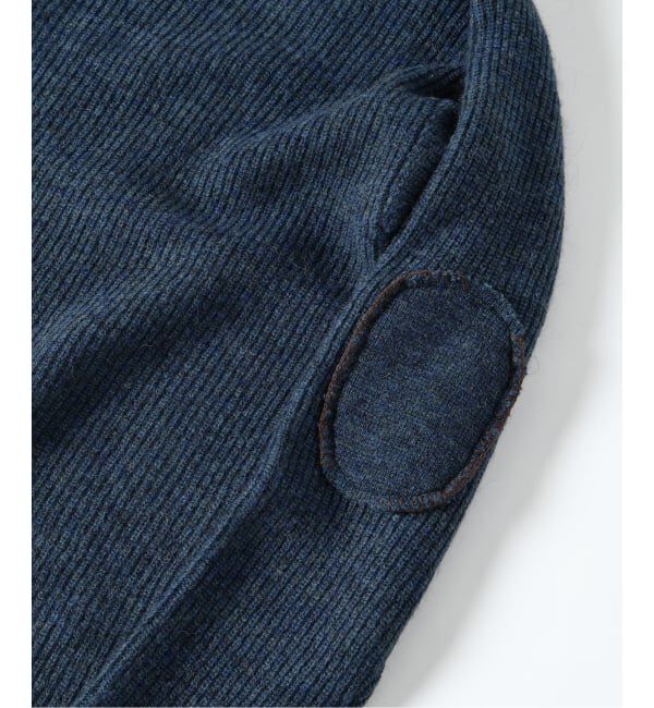 J.S.Homestead「J.S.Homestead / ブランケット ステッチ リブ ニット」|ニット・セーター|