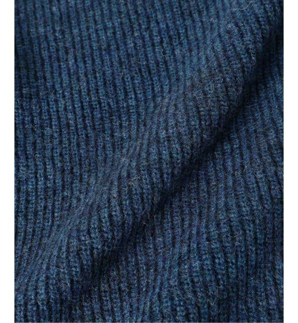J.S.Homestead「J.S.Homestead / ブランケット ステッチ リブ ニット」|ニット・セーター|