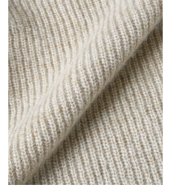 J.S.Homestead「J.S.Homestead / ブランケット ステッチ リブ ニット」|ニット・セーター|