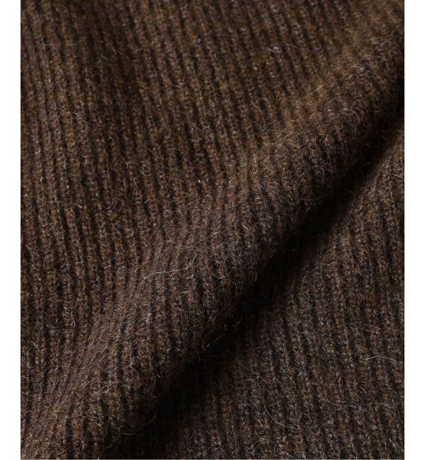 J.S.Homestead「J.S.Homestead / ブランケット ステッチ リブ ニット」|ニット・セーター|