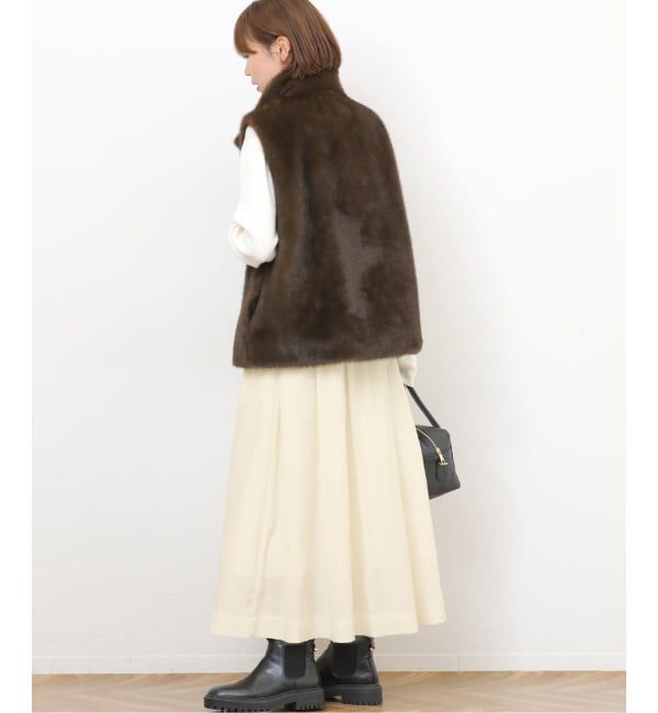 JOURNAL STANDARD relume「ギャザータックフレアスカート」|スカート|