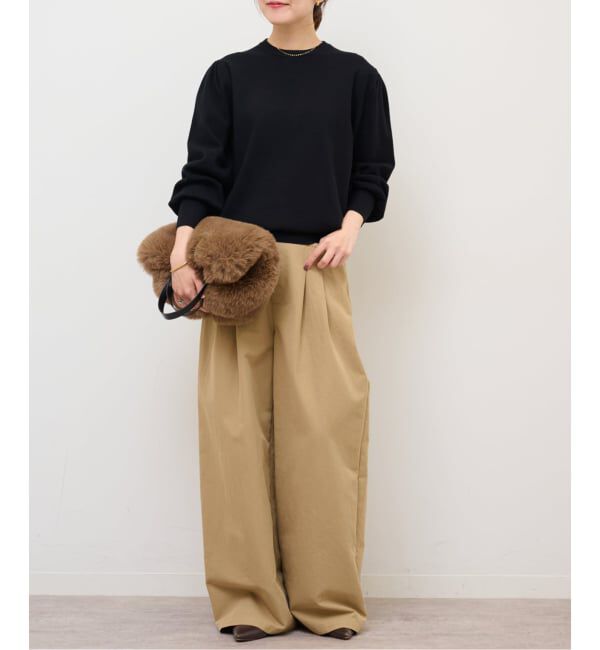 JOURNAL STANDARD relume「《WEB限定追加2》ウォッシャブルパフスリーブプルオーバー」|ニット・セーター|