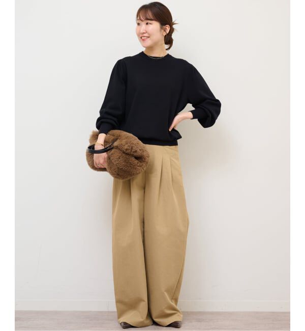 JOURNAL STANDARD relume「《WEB限定追加2》ウォッシャブルパフスリーブプルオーバー」|ニット・セーター|
