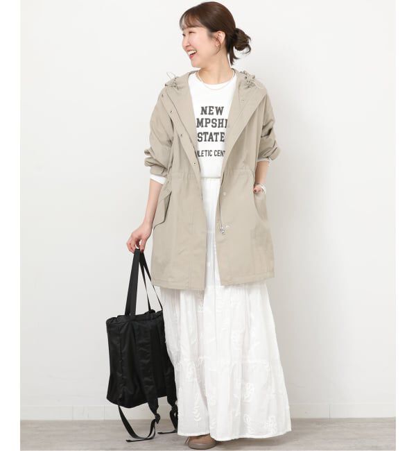 JOURNAL STANDARD relume「《予約》［手洗い可］撥水ナイロンフーディーブルゾン」|ブルゾン・スタジャン|