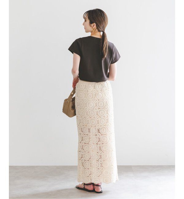 NOBLE「《追加》スビンコットンスムースコンパクトTシャツ 2」|Tシャツ・カットソー|