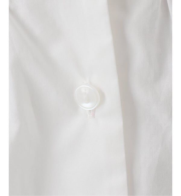 U by SPICK&SPAN「《WEB限定》スタンドカラーフリルブラウス」|シャツ・ブラウス|