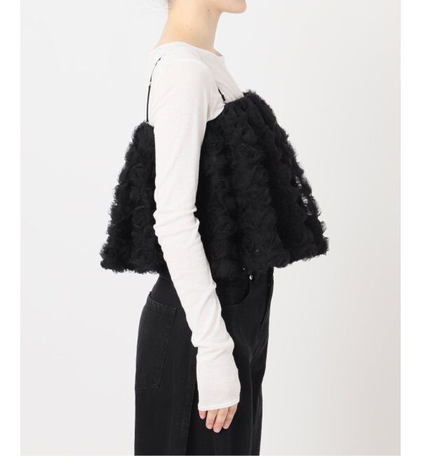 U by SPICK&SPAN「フラワーチュールベアブラウス」|シャツ・ブラウス|