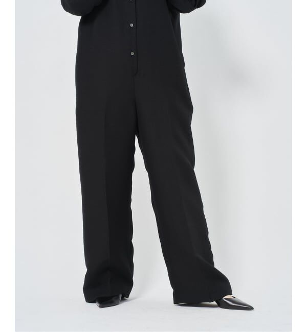 HARDY NOIR「ギャザーソデシャツオールインワン」|オールインワン|