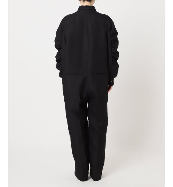 HARDY NOIR「ギャザーソデシャツオールインワン」|オールインワン|